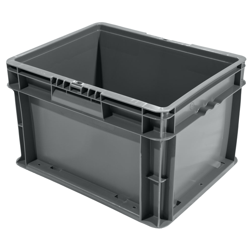 Grey 15"x12"x9" Straight Wall Container by FarrellPack