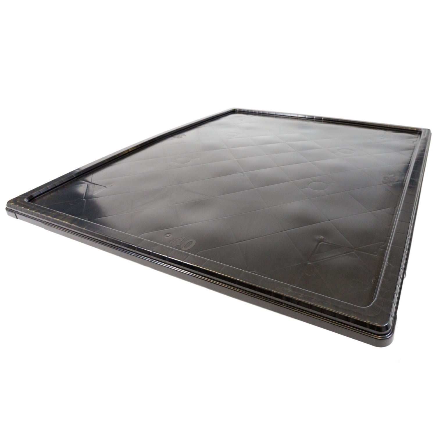 Black 48" x 40" Lid for BC4840 Containers by FarrellPack