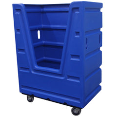 Blue 48"x28"x66" Bulk Handling Starcart by FarrellPack