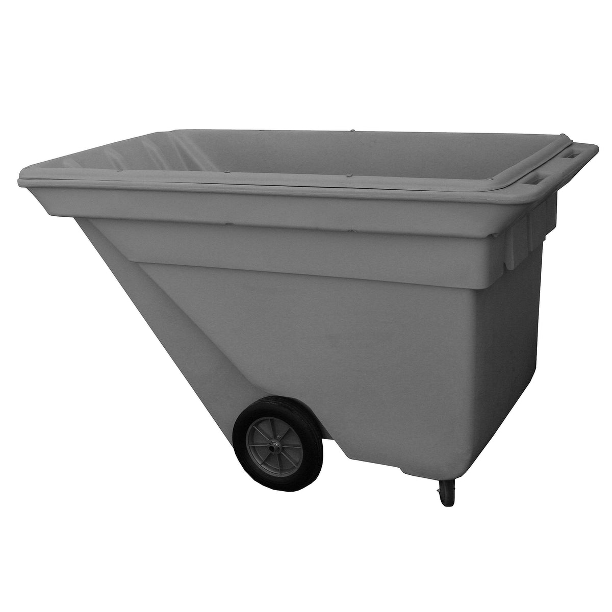 Grey Heavy Duty Tilt Truck 68"x36"x42" 1.1 Cu. Yd. - TS441CGREY
