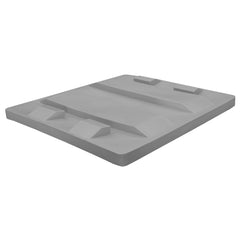 Grey Lid for TS4800 Nesting Forklift Bin by FarrellPack