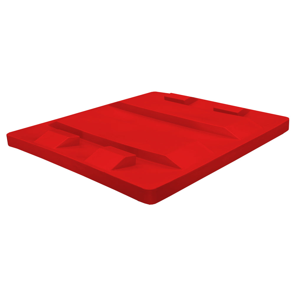 Red Lid for TS4800 Nesting Forklift Bin by FarrellPack