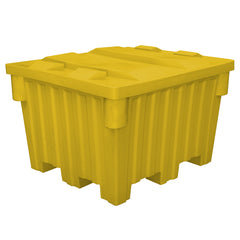 Yellow 48" x 42" x 30" Nesting Forklift Bin by FarrellPack - TS4800YELLOW