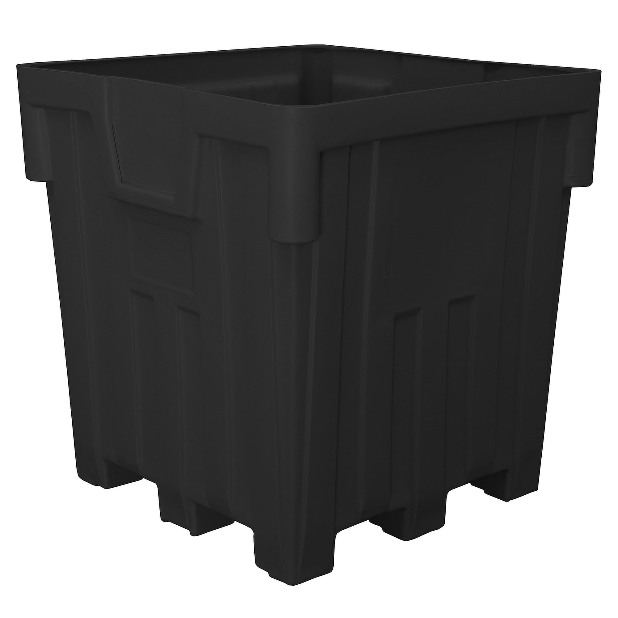 Black Nesting Forklift Bin 44"x44"x46" by FarrellPack - TS4900BASEBLACK