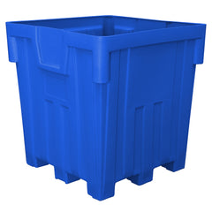 Blue 44"x44"x46" Nesting Forklift Bin by FarrellPack - TS4900BASEBLUE