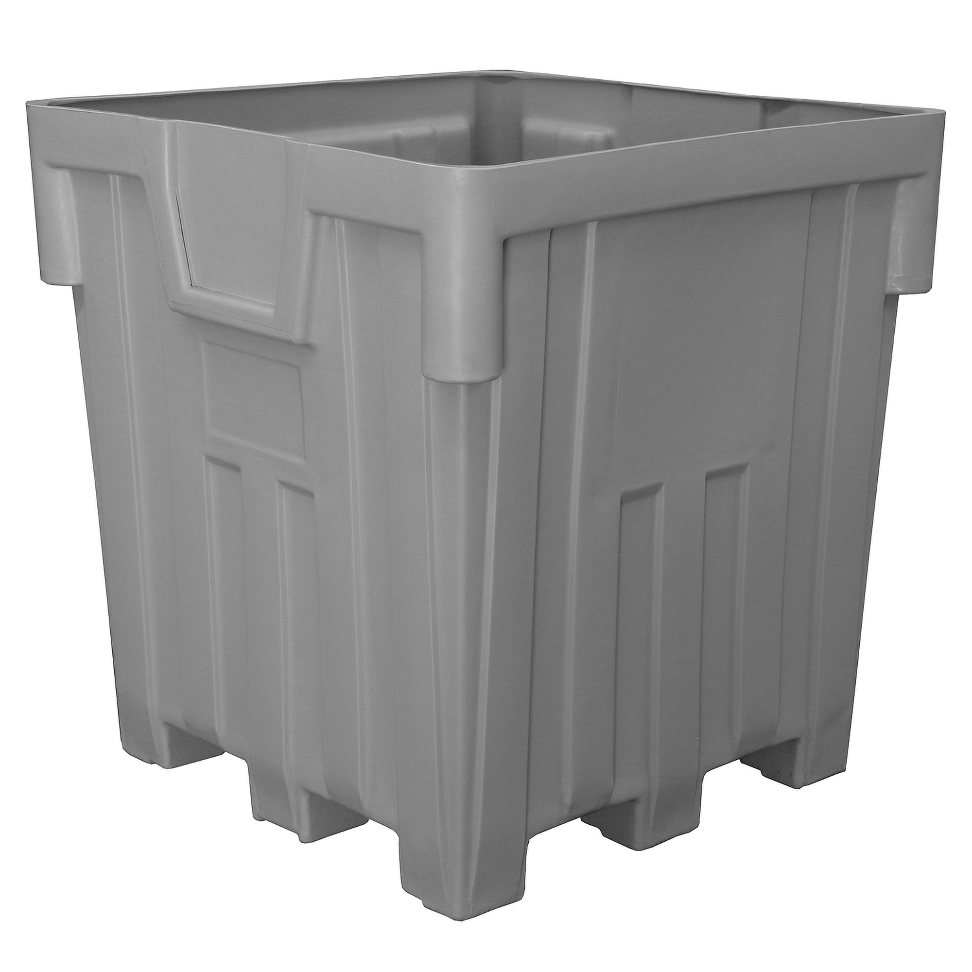 Grey Nesting Forklift Bin 44"x44"x46" by FarrellPack - TS4900BASEGREY