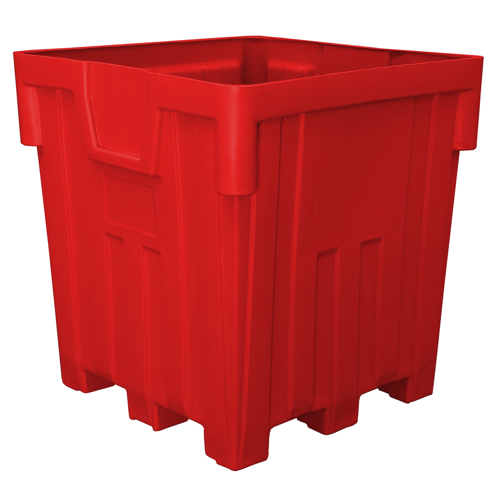 Red Nesting Forklift Bin 44"x44"x46" by FarrellPack