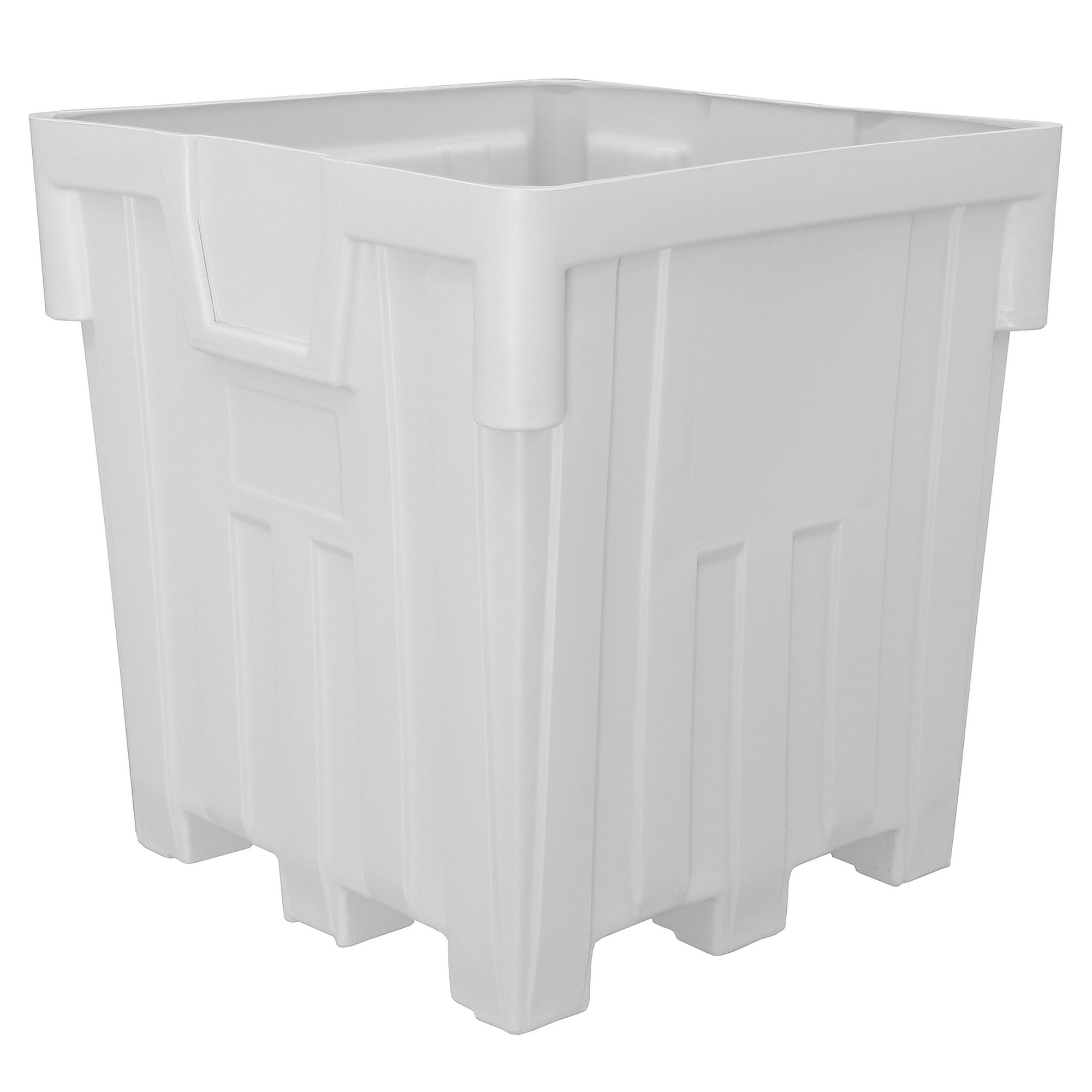 White Nesting Forklift Bin 44"x44"x46" by FarrellPack