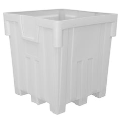 White Nesting Forklift Bin 44"x44"x46" by FarrellPack - TS4900BASEWHITE
