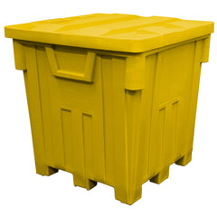 Yellow Nesting Forklift Bin w/ Lid by FarrellPack