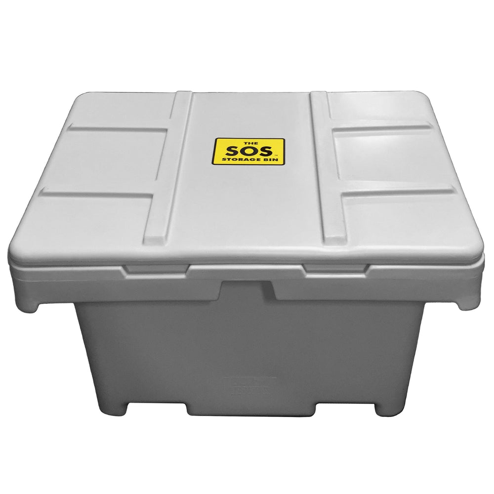 Grey SOS Storage Bin by FarrellPack