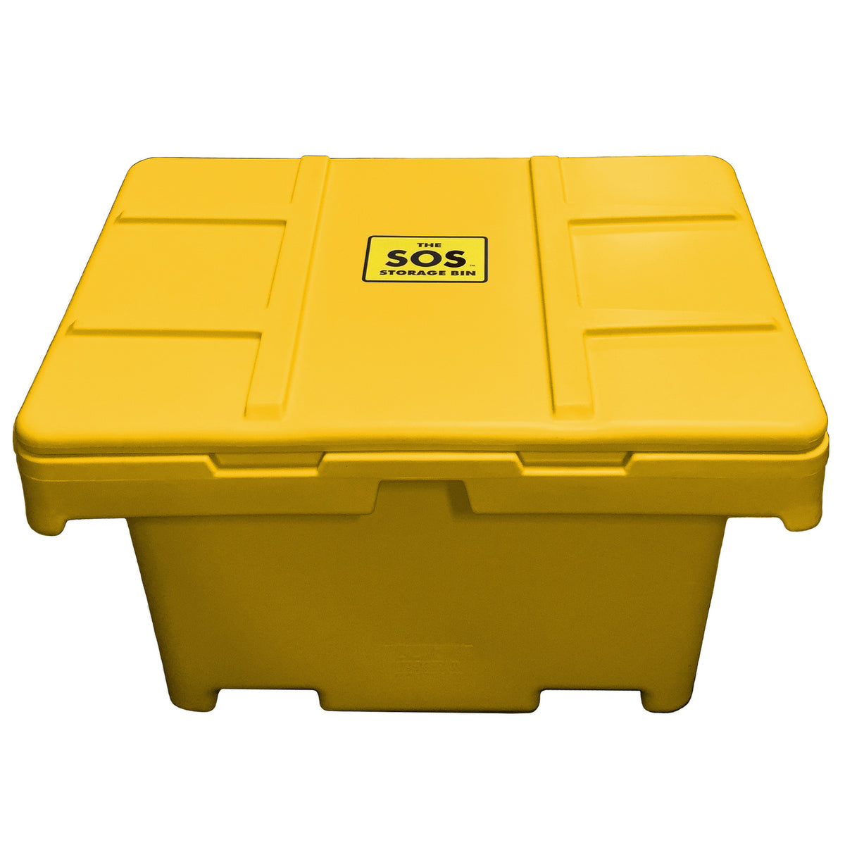 Yellow SOS Storage Bin 42"x29"x30" - 11 Cu. Ft. - TSOS11YELLOW