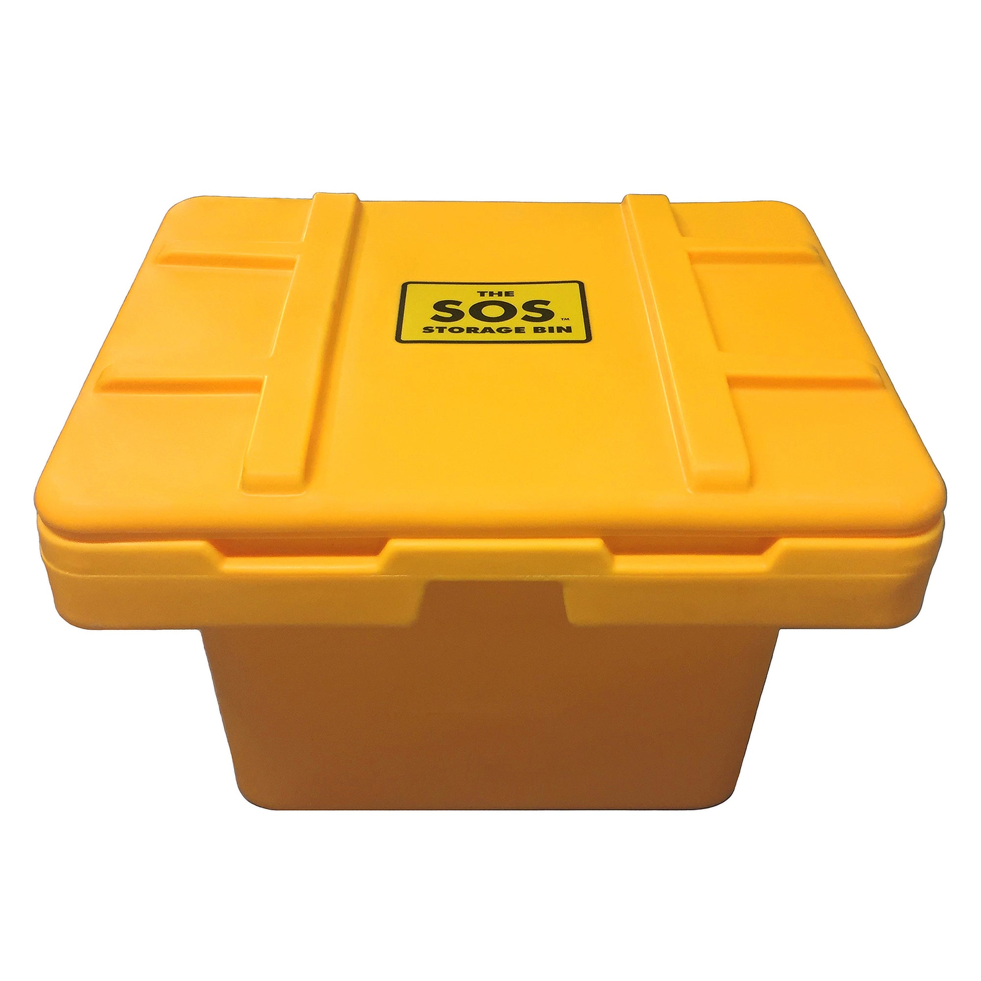Yellow SOS Storage Bin by FarrellPack