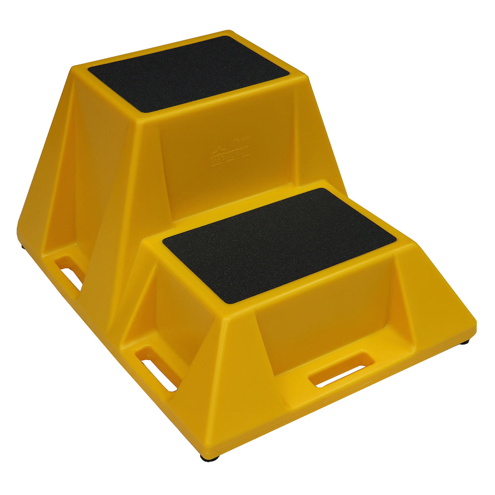 Yellow Double Step Stand 36"x28"x20" by FarrellPack