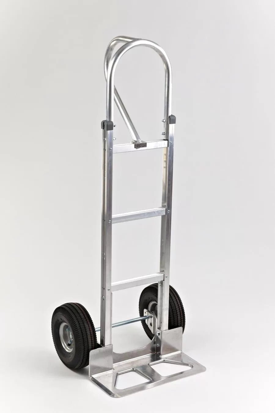 Straight Loop Vertical Grip Hand Truck with 10" Pneumatic Wheels