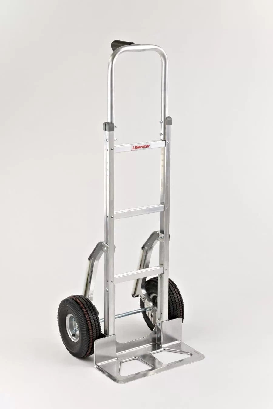 Single Pin Grip Hand Truck with 10" Pneumatic Wheels and Stair Climbers