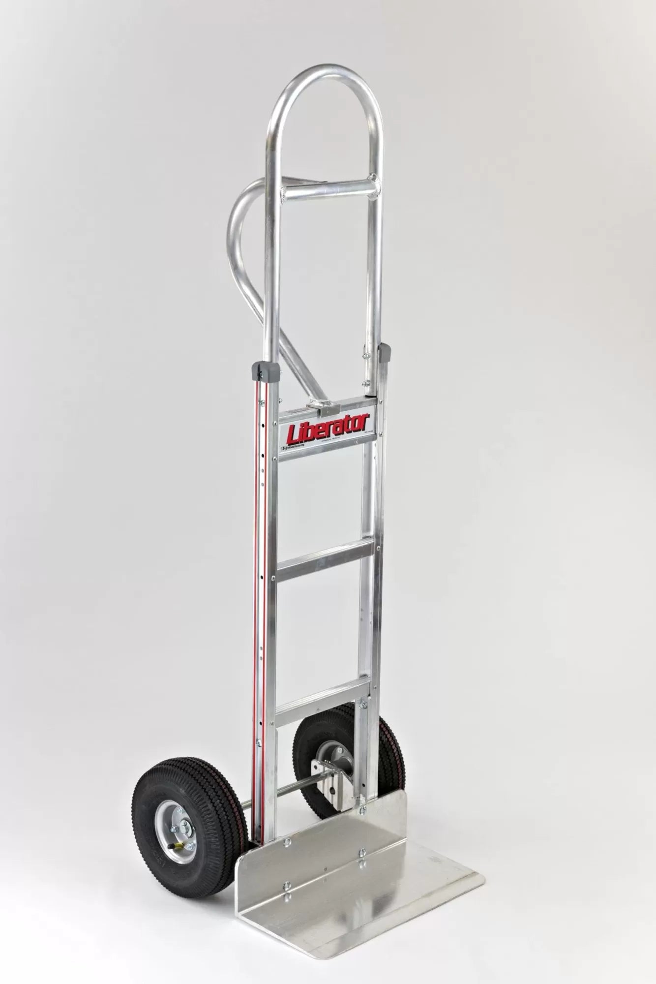 Straight Loop Vertical Grip Hand Truck with Pneumatic Wheels