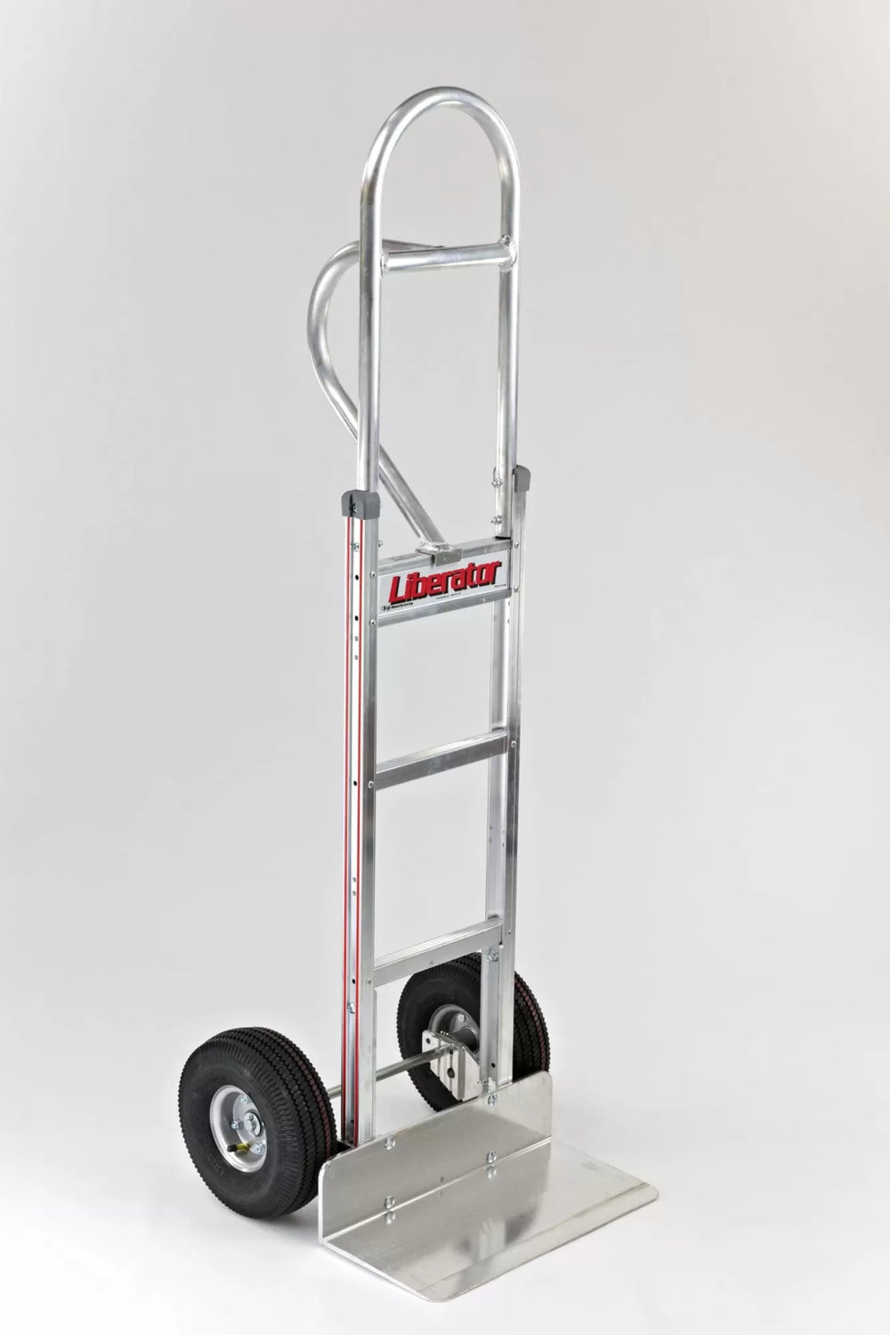 Straight Loop Vertical Grip Hand Truck with Pneumatic Wheels