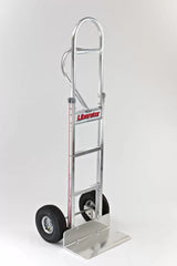 Straight Loop Vertical Grip Hand Truck with Pneumatic Wheels