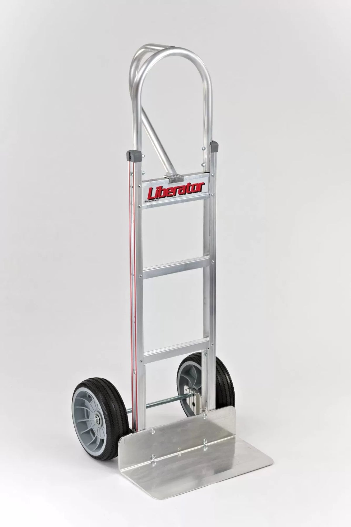 Straight Loop Vertical Grip Hand Truck with No Flat Wheels