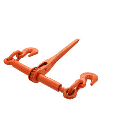 Kinedyne Ratchet Style Chain Binder for 5/16" - 3/8" Chains by Kinedyne, formed steel, powder-coated, clevis grab hooks