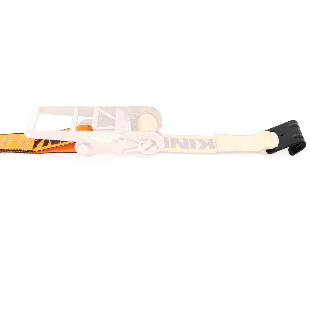 Kinedyne 3" Flat Hook Ratchet Strap Replacement Fixed End by Kinedyne, industrial tie-down component
