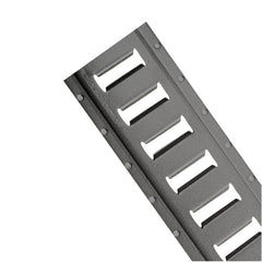 Kinedyne 5' Series E Powder Coated Horizontal Logistic Track by Kinedyne for trailer cargo securement, 5 ft length, powder coated