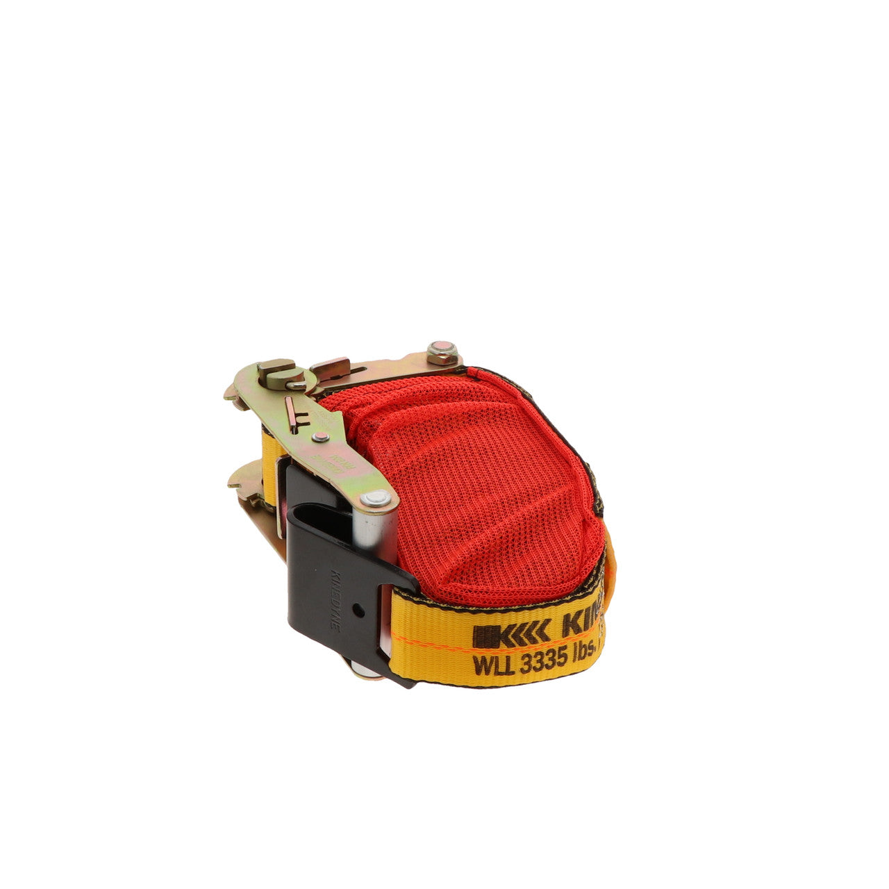 Kinedyne 2" by 30' Flat Hook Ratchet Strap w/ StrapPak by Kinedyne for load securement and webbing storage