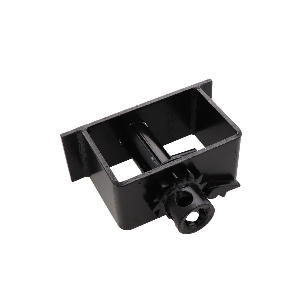 Kinedyne End Box Cable Weld-On Winch mounted for trailer end use, industrial-grade winch by Kinedyne