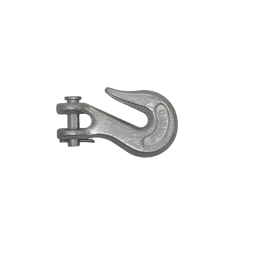 Kinedyne 5/16" High Test Grade 43 Clevis Grab Hook by Kinedyne, forged carbon steel clevis grab hook for cargo securement