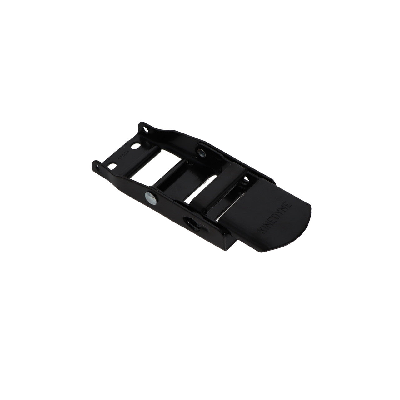 Kinedyne 2" Black Finish Overcenter Buckle, Kinedyne, 2-inch overcenter buckle for securing cargo in industrial applications