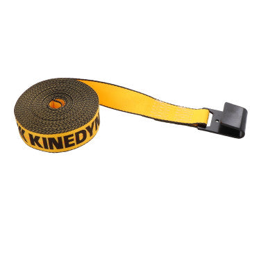 Kinedyne 4" by 50' Flat Hook Winch Strap
