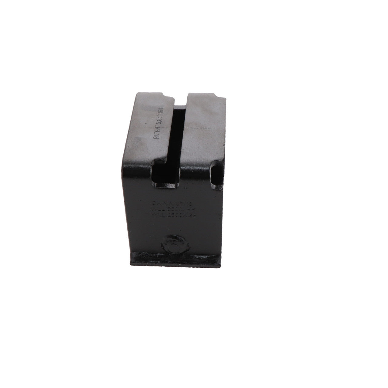 Kinedyne Sliding Double L Flat Hook Receiver by Kinedyne, heavy-duty sliding flat hook receiver for trailer cargo securement, 5,500 lb capacity