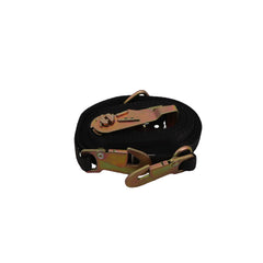 Kinedyne 1" by 14' Gunwale Snap Hook Ratchet Boat Safety Strap by Kinedyne, over-the-top boat tie-down with ratchet and snap hooks