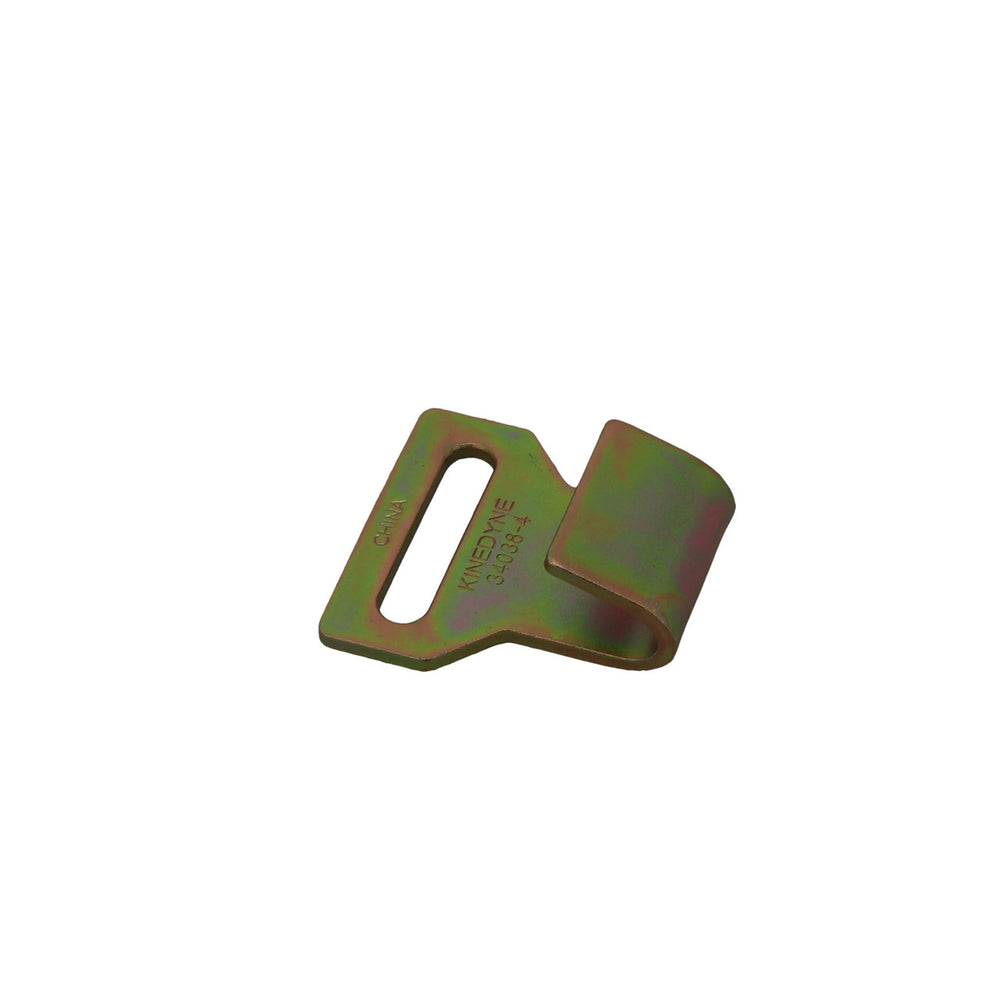 Kinedyne 2" Flat Hook - 34038-4 heat-treated carbon steel tie-down end fitting for 2" webbing