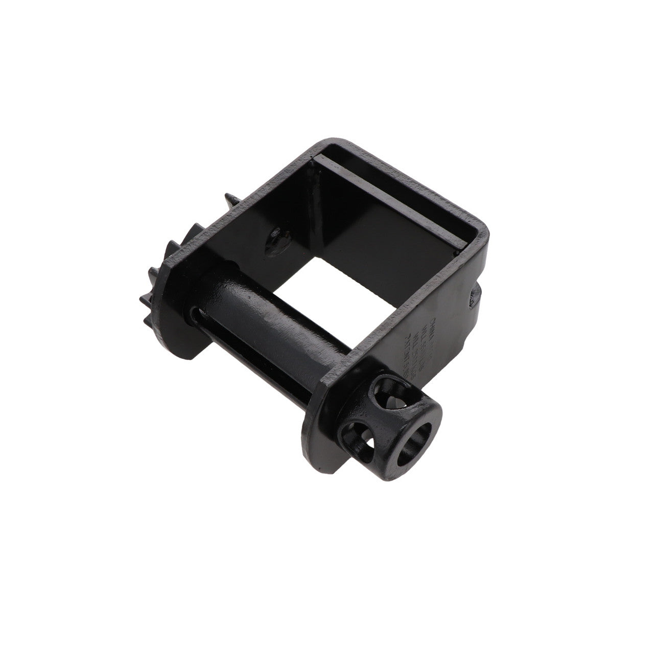 Kinedyne Storable Sliding Double L Winch by Kinedyne, industrial winch with webbing storage and stamped WLL