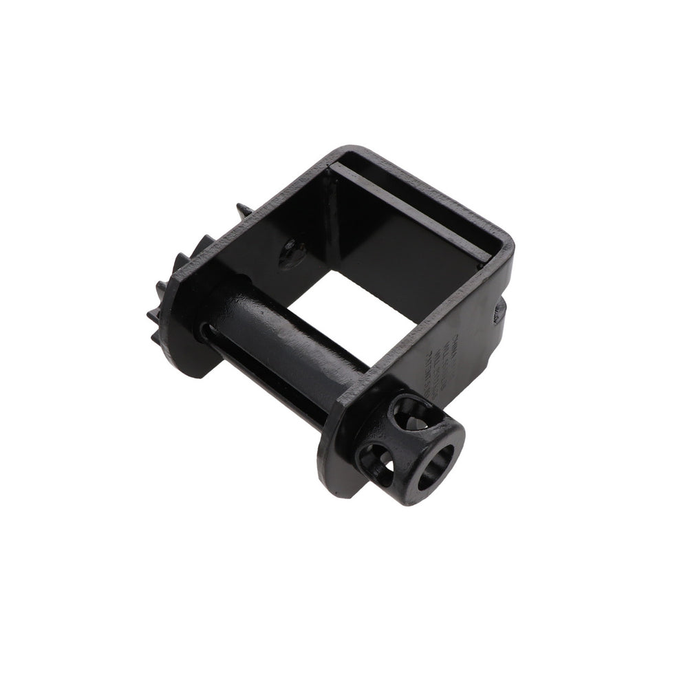 Kinedyne Storable Sliding Double L Winch by Kinedyne, industrial winch with webbing storage and stamped WLL