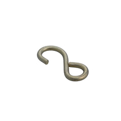 Kinedyne 1" Heavy-Duty Zinc Plated S Hook by Kinedyne for heavy-duty cargo control and tie-down applications