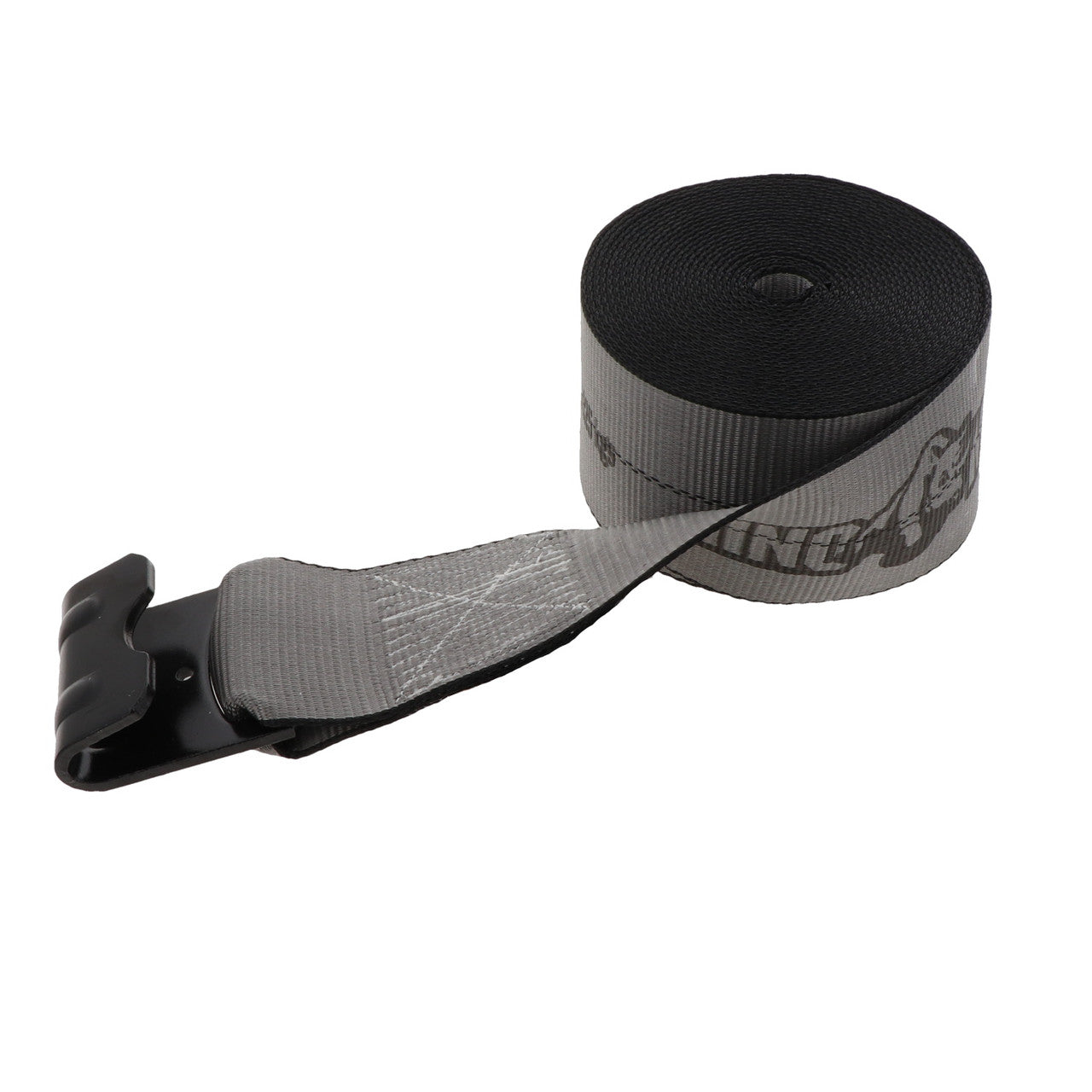 Kinedyne 4 inch by 27 foot Rhino MAX Flat Hook Winch Strap, heavy-duty Kinedyne winch strap for industrial cargo