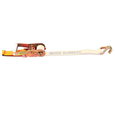 Kinedyne 2" Narrow Wire Hook Ratchet Strap Replacement Fixed End w/ Ratchet