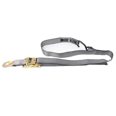 Kinedyne Pair of 2" by 6' S Hook and Snap Hook Ratchet Straps by Kinedyne, heavy-duty tie-down pair for transport