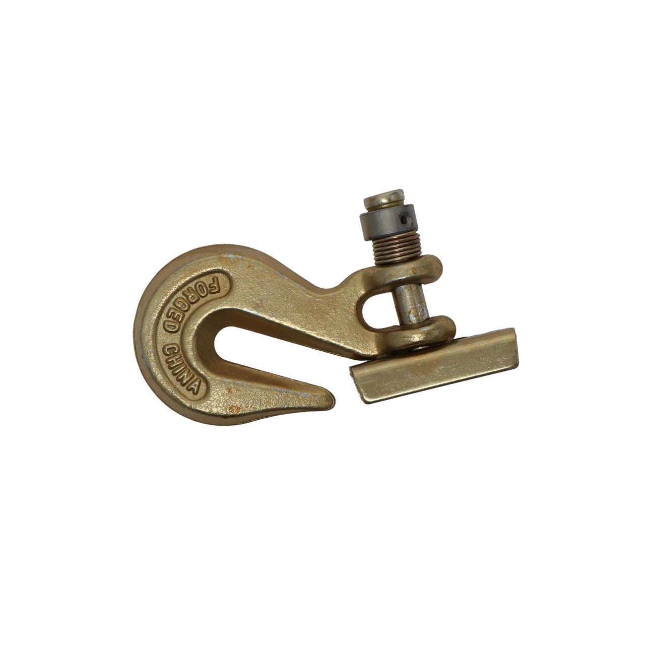 Kinedyne 5/16" Transport Grade 70 Clevis Grab Hook w/ Stopper by Kinedyne, forged alloy steel, 4,700 Lbs WLL