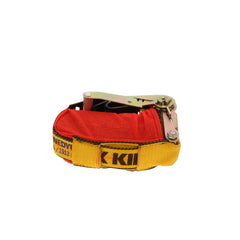 Kinedyne 2" by 30' Flat Hook Ratchet Strap w/ StrapPak by Kinedyne for load securement and webbing storage