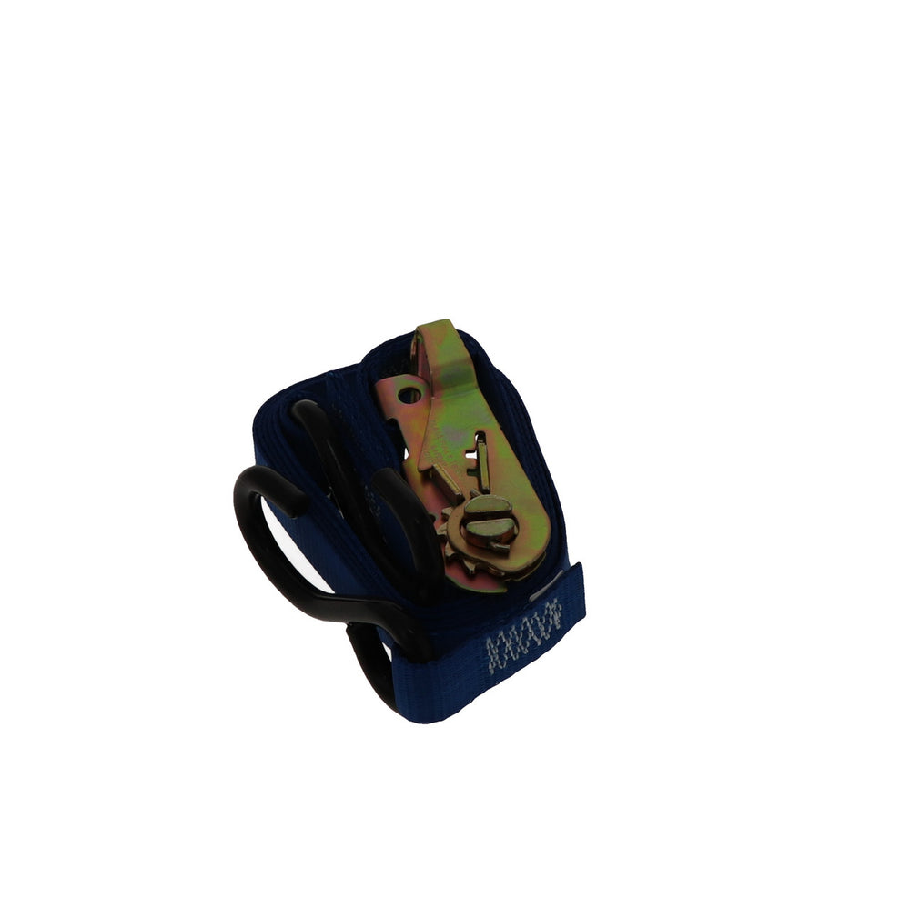 Kinedyne 1" by 9' Heavy-Duty S Hook Ratchet Utility Strap by Kinedyne, vinyl-coated S hook and ratchet, 1" x 9' strap