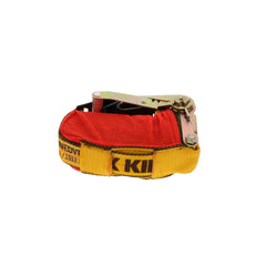 Kinedyne 2" by 30' Flat Hook Ratchet Strap w/ StrapPak by Kinedyne for load securement and webbing storage