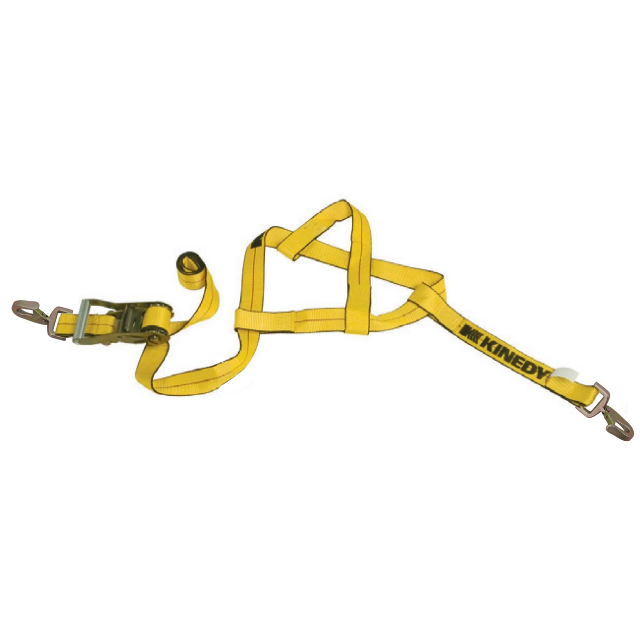 Kinedyne 13" - 20" Basket Style Snap Hook Ratchet Wheel Net by Kinedyne, heavy-duty tire restraint for vehicle transport
