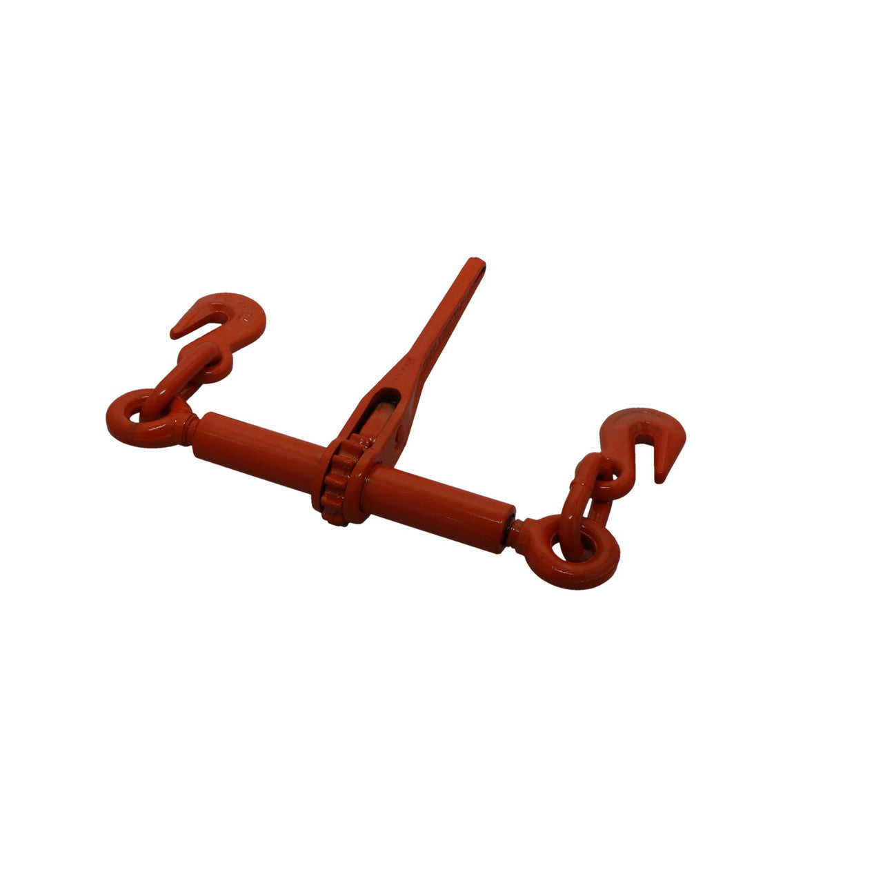 Kinedyne Ratchet Style Chain Binder for 1/4" - 5/16" Chains by Kinedyne, view of ratchet binder with clevis grab hooks