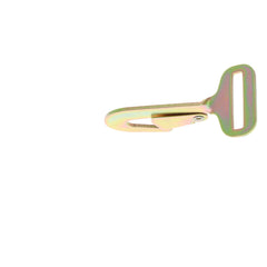 Kinedyne 1 3/4" Twisted Snap Hook by Kinedyne, zinc-plated carbon steel load restraint end fitting
