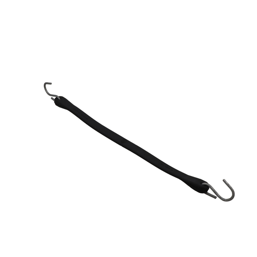 Kinedyne 15" Natural Rubber Tarp Tie by Kinedyne, durable natural rubber tarp tie with tempered steel S hooks for trucks and trailers