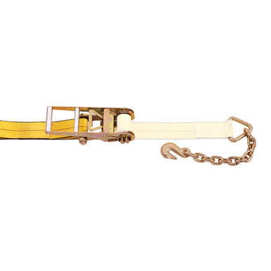 Kinedyne 3" Chain Anchor Ratchet Strap Replacement Fixed End w/ Ratchet